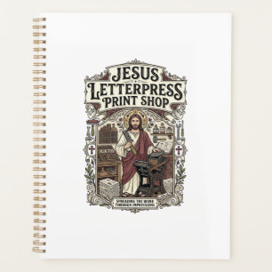 Jesus Letterpress-Druckerei Jesus Letterpress Pri Planer