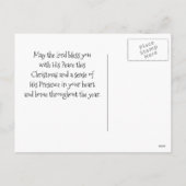 Jesus Licht der Welt, Psalm 8:12 Weihnachten (Rückseite)