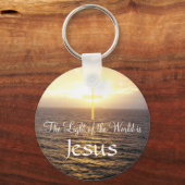 Jesus-Licht der Welt Schlüsselanhänger (Vorderseite)