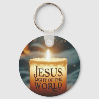 Jesus Licht der Welt Weihnachten Krippe Doppel Schlüsselanhänger