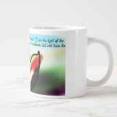 Jesus Licht Jumbo-Tasse (Rechts)