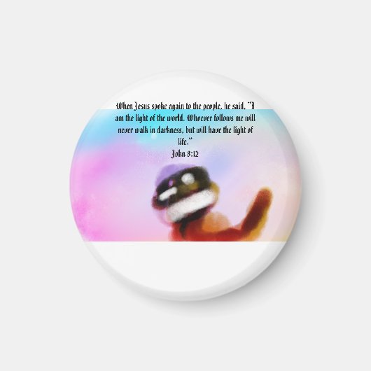 Jesus Licht Magnet (Vorne)