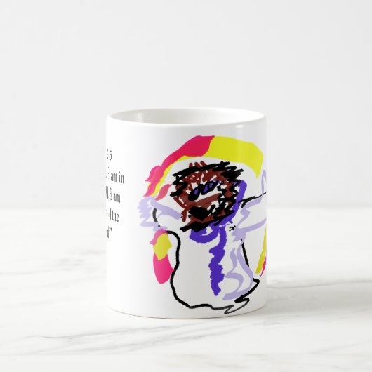 Jesus Licht Welt Kaffeetasse (Mittel)