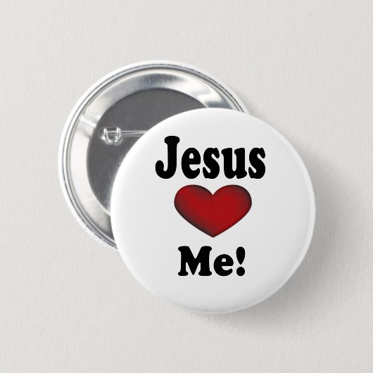Jesus Liebe Button (Vorne & Hinten)