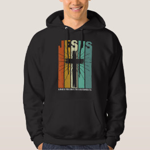 Jesus Liebe dich, aber ich bin seine liebste Chris Hoodie