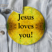 Jesus Liebe dich! Button (Beispiel)