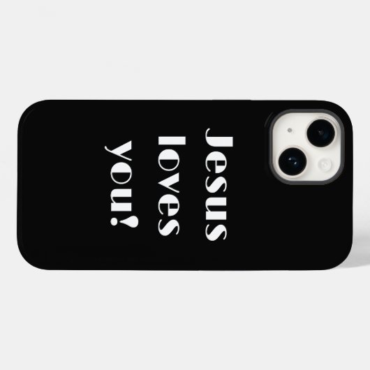Jesus Liebe dich! Fall Mate iPhone Case-Mate iPhone Hülle (Rückseite (Horizontal))