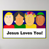 Jesus Liebe dich! Poster (Vorne)