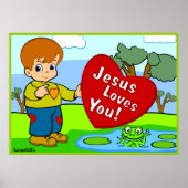 Jesus Liebe dich! Poster (Vorne)