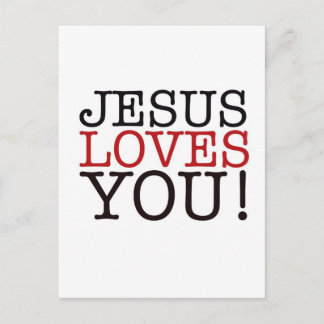 Jesus Liebe dich! Postkarte