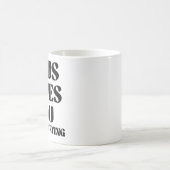 Jesus Liebe dich und ich versuchen es Kaffeetasse (Mittel)