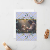 Jesus Liebe die kleine Kindermerkkarte Mitteilungskarte (Vorderseite/Rückseite Beispiel)