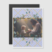 Jesus Liebe die kleine Magnetkarte für Kinder (Vorne/Hinten)