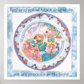 Jesus Liebe die kleinen Kinder der Welt Poster (Vorne)