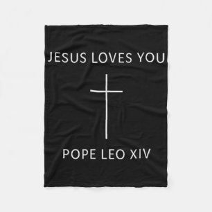 Jesus Liebe dir Christlich den minimalen religiöse Fleecedecke