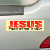 Jesus Liebe dir die Motivierend Bibel Autoaufkleber (Auf Auto)