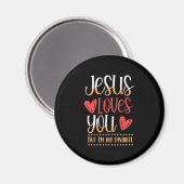 Jesus Liebe Du Gott Religion katholische Geschenke Magnet (Vorderseite/Rückseite)