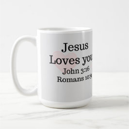 Jesus Liebe Du hast Schrift Kaffeetasse