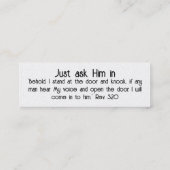 Jesus Liebe, du Karte (Rückseite)