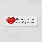 Jesus Liebe, du Karte (Vorderseite)