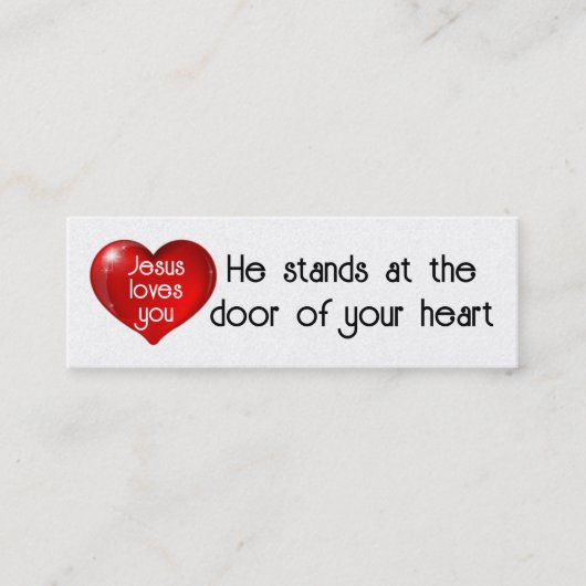 Jesus Liebe, du Karte (Vorderseite)