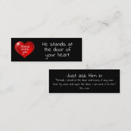 Jesus Liebe, du Karte (Vorne/Hinten)