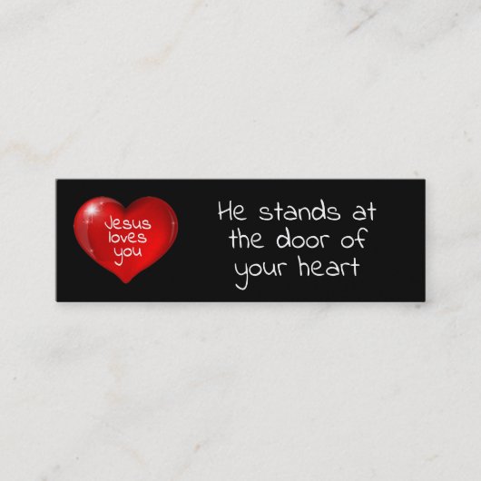 Jesus Liebe, du Karte (Vorderseite)