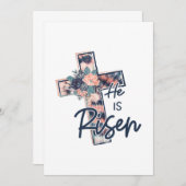 Jesus Liebe | Er ist überflutete Blume. Save The Date (Vorne/Hinten)