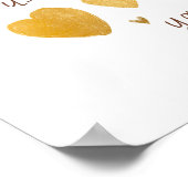 Jesus Liebe euch. Poster Prints digital modern (Ecke)