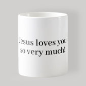 Jesus Liebe euch so sehr! Kaffeetasse