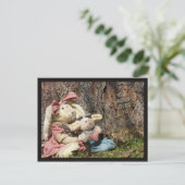 Jesus Liebe Feiertagspostkarte (Stehend Vorderseite)