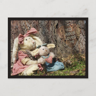 Jesus Liebe Feiertagspostkarte