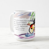 Jesus Liebe Freude Kaffeetasse (Vorderseite Links)