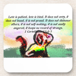 Jesus Liebe Getränkeuntersetzer