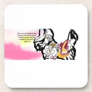 Jesus-Liebe Getränkeuntersetzer