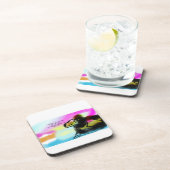 Jesus Liebe Getränkeuntersetzer (Rechte Seite)