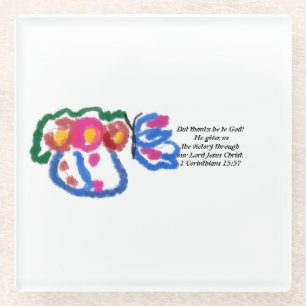 Jesus-Liebe Glasuntersetzer