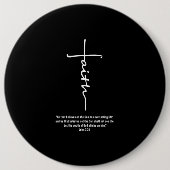 Jesus-Liebe| Glaube Kreuz Christlichen Jesus Glaub Button (Vorderseite)