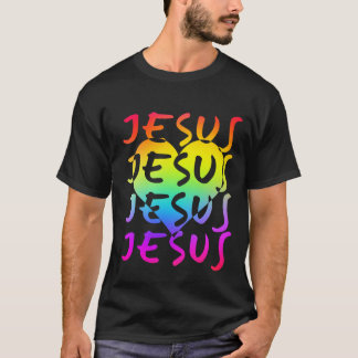 Jesus Liebe Herz Christlicher Glaube Johannes 3:16 T-Shirt