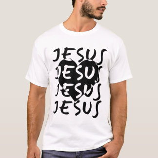 Jesus Liebe Herz Christlicher Glaube Johannes 3:16 T-Shirt