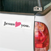 Jesus-Liebe-Herz Sie Autoaufkleber (Auf Lkw)