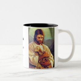 Jesus Liebe Ich 4 Zweifarbige Tasse