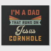 Jesus Liebe | Ich bin ein Vater, der auf Jesus Cor Geschenkpapier (Flach)