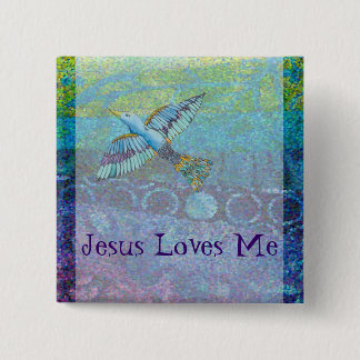 Jesus-Liebe ich Button
