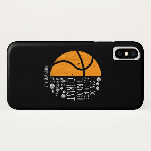 Jesus Liebe | Ich kann alles durch Christus tun Case-Mate iPhone Hülle (Rückseite (Horizontal))