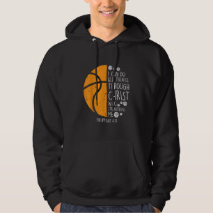 Jesus-Liebe  Ich kann alles durch Christus tun Hoodie