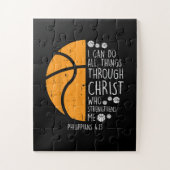 Jesus Liebe | Ich kann alles durch Christus tun Puzzle (Vertikal)