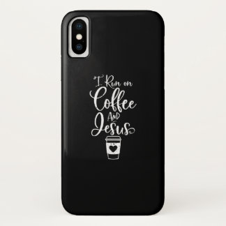 Jesus Liebe | Ich laufe auf Kaffee und Jesus Case-Mate iPhone Hülle