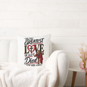 Jesus Liebe ist bedingungslos Kissen