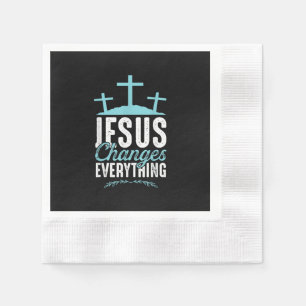 Jesus Liebe Jesus ändert alles Serviette